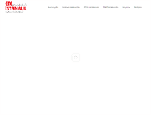 Tablet Screenshot of eteistanbul.com